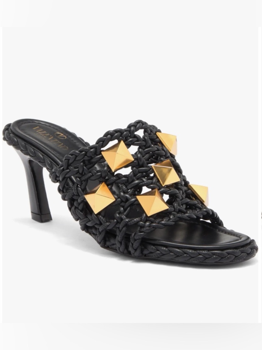 Valentino Garavani Pyramid Stud Mule Sandal